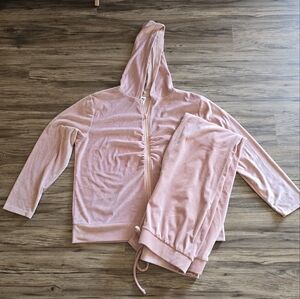 Velour Pants Set